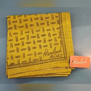 Hemlock Olive Green Cotton Bandana